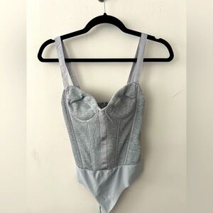 CAMI NYC GREY CORSET XS